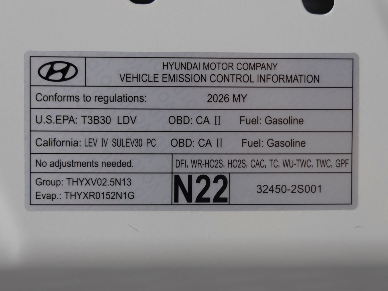 2026 Hyundai PALISADE HYBRID Calligraphy