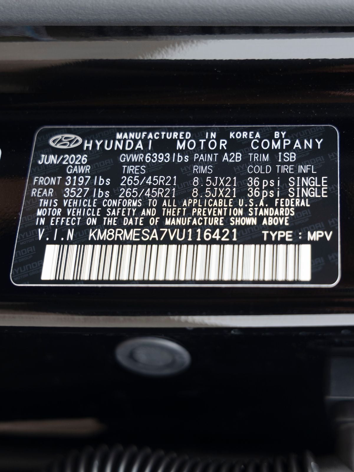 2027 Hyundai PALISADE HYBRID Calligraphy