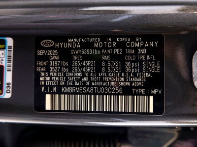 2026 Hyundai PALISADE HYBRID Calligraphy