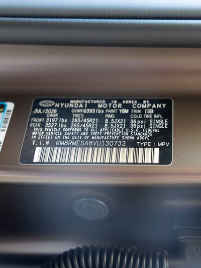 2027 Hyundai PALISADE HYBRID Calligraphy