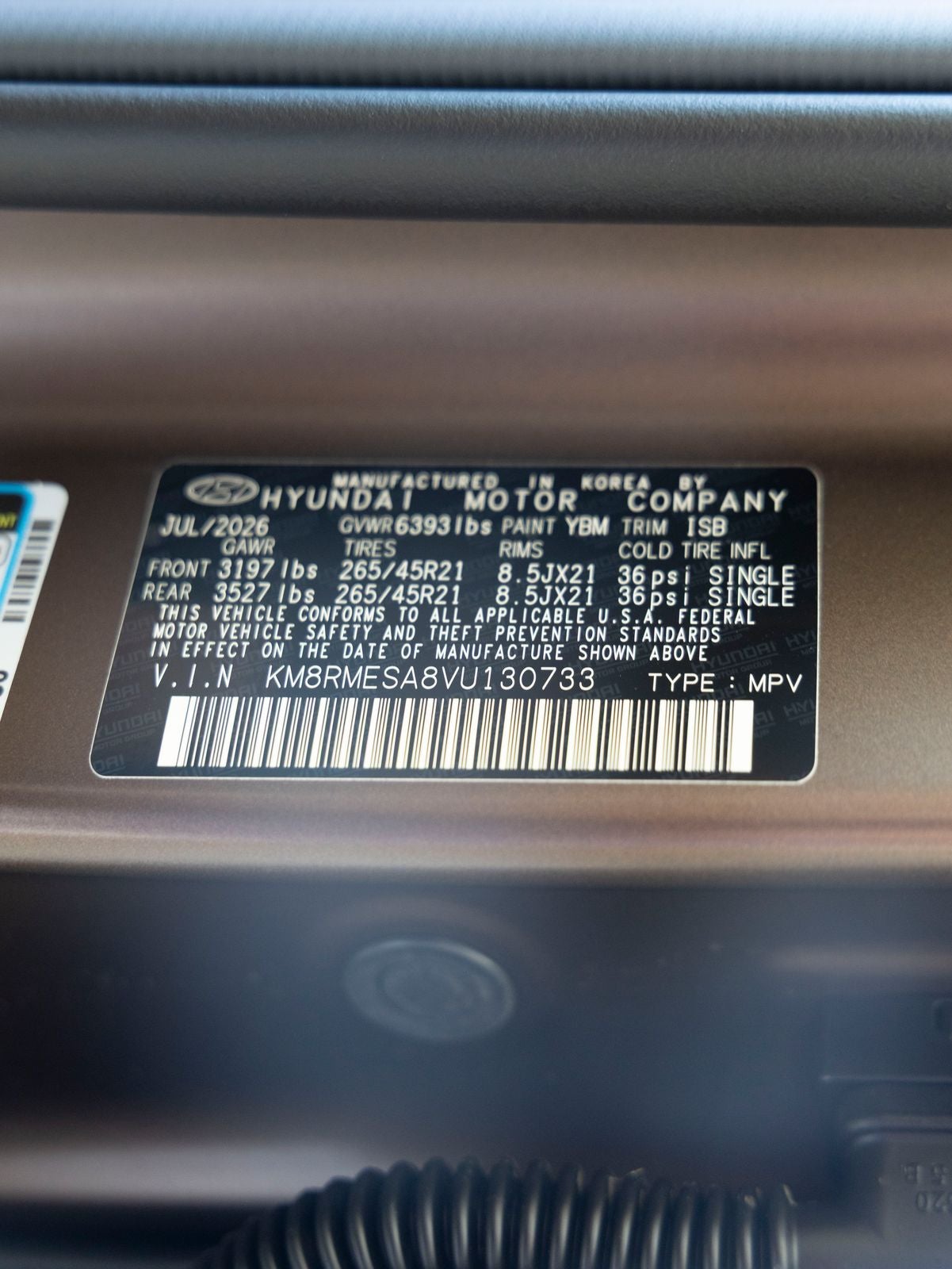 2027 Hyundai PALISADE HYBRID Calligraphy