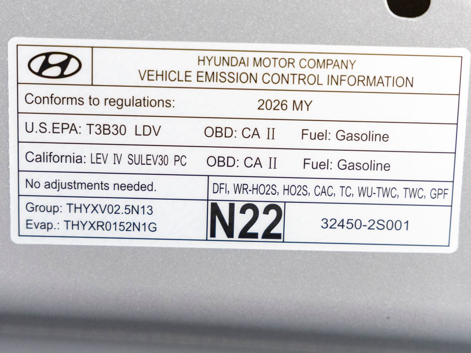 2026 Hyundai PALISADE HYBRID Calligraphy