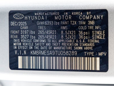 2026 Hyundai PALISADE HYBRID Calligraphy