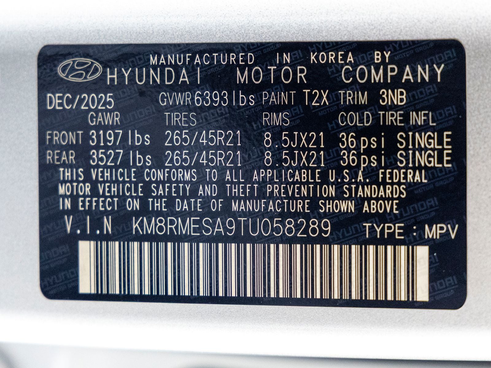 2026 Hyundai PALISADE HYBRID Calligraphy