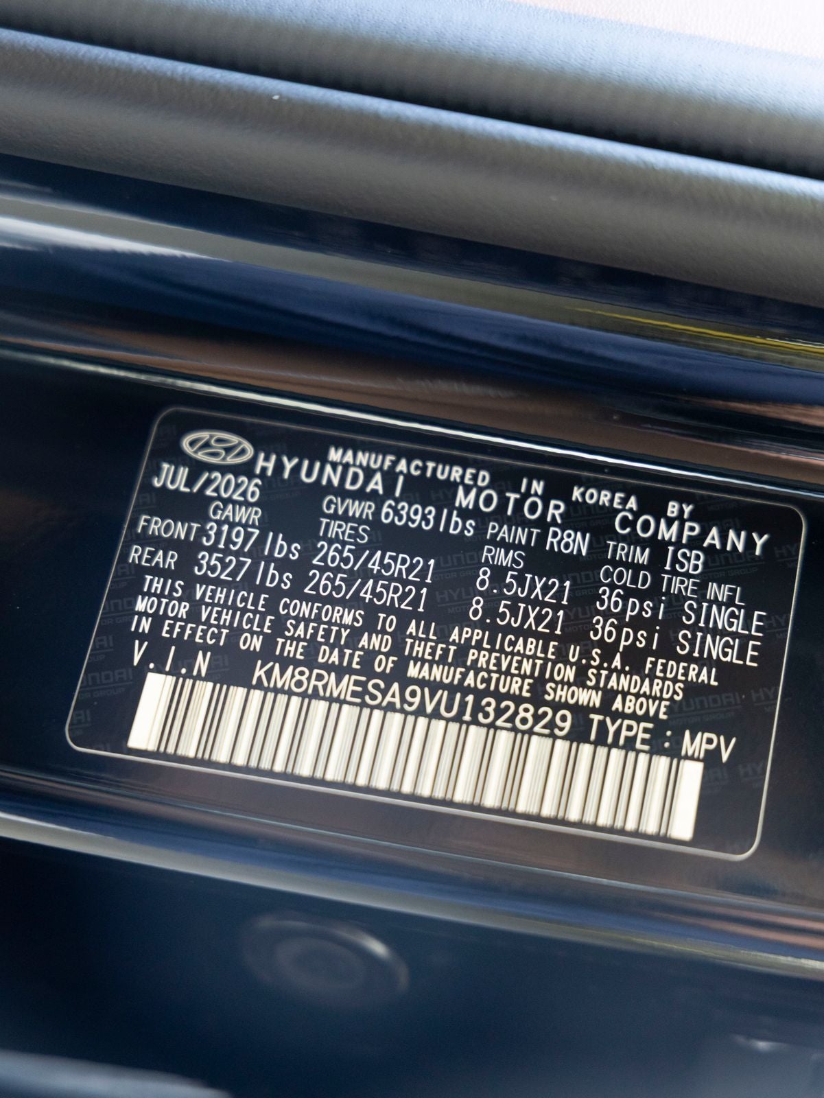 2027 Hyundai PALISADE HYBRID Calligraphy