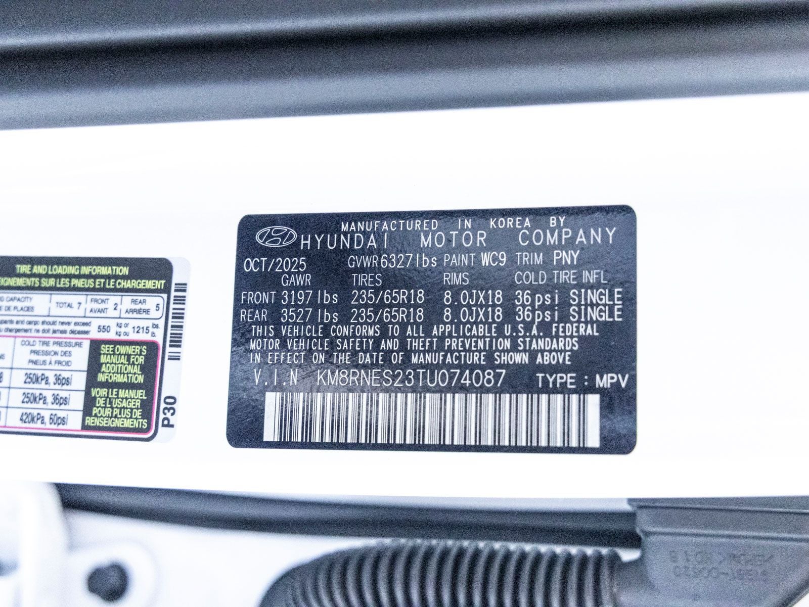 2026 Hyundai PALISADE SEL Premium 7 Passenger