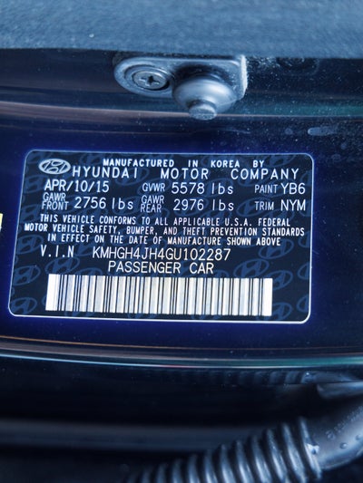 2016 Hyundai EQUUS Ultimate