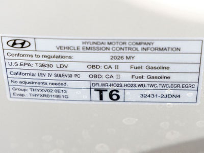 2026 Hyundai SONATA HYBRID Blue