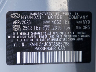 2026 Hyundai SONATA N Line