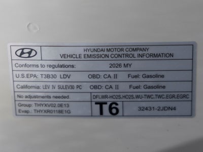 2026 Hyundai SONATA HYBRID Limited