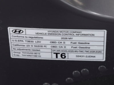 2026 Hyundai SONATA HYBRID Limited