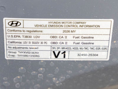 2026 Hyundai SONATA SEL Sport