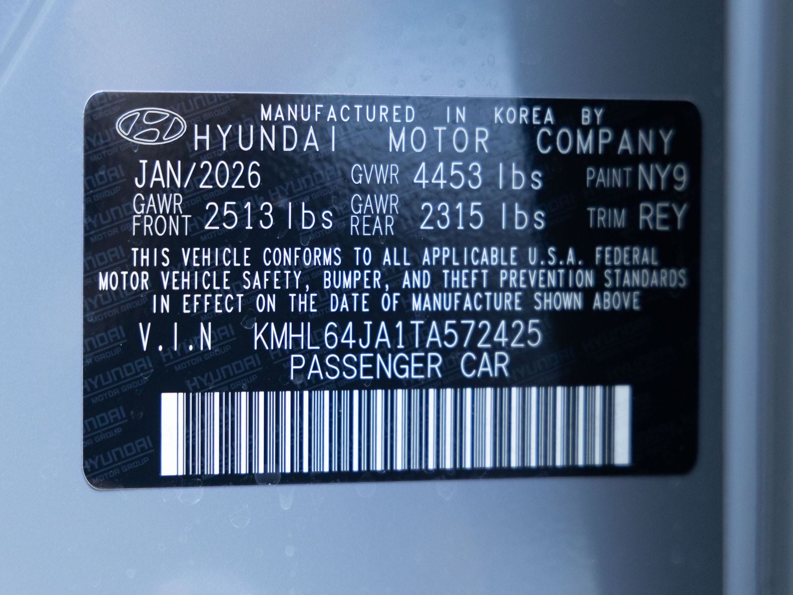 2026 Hyundai SONATA SEL Sport