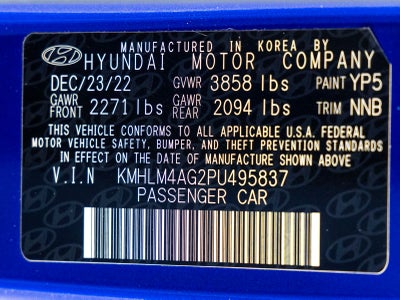 2023 Hyundai ELANTRA SEL