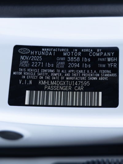 2026 Hyundai ELANTRA SEL Sport