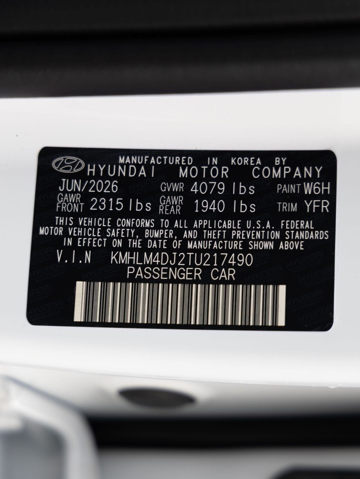 2026 Hyundai ELANTRA HYBRID Blue