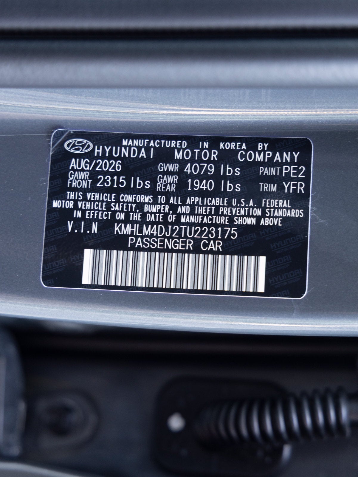 2026 Hyundai ELANTRA HYBRID Blue