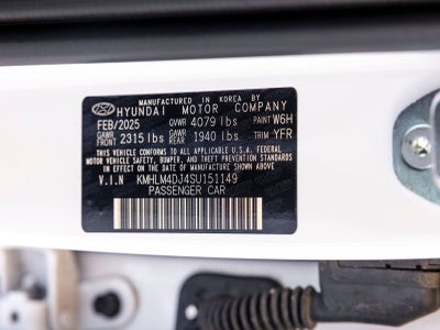 2025 Hyundai ELANTRA HYBRID Blue