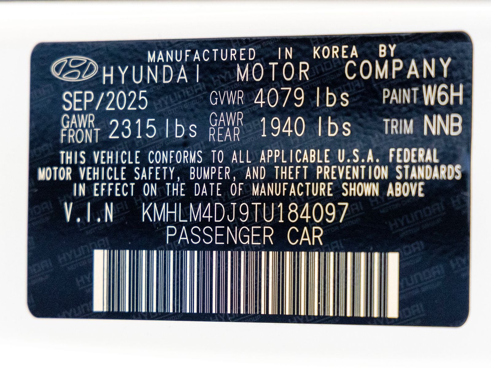 2026 Hyundai ELANTRA HYBRID Blue