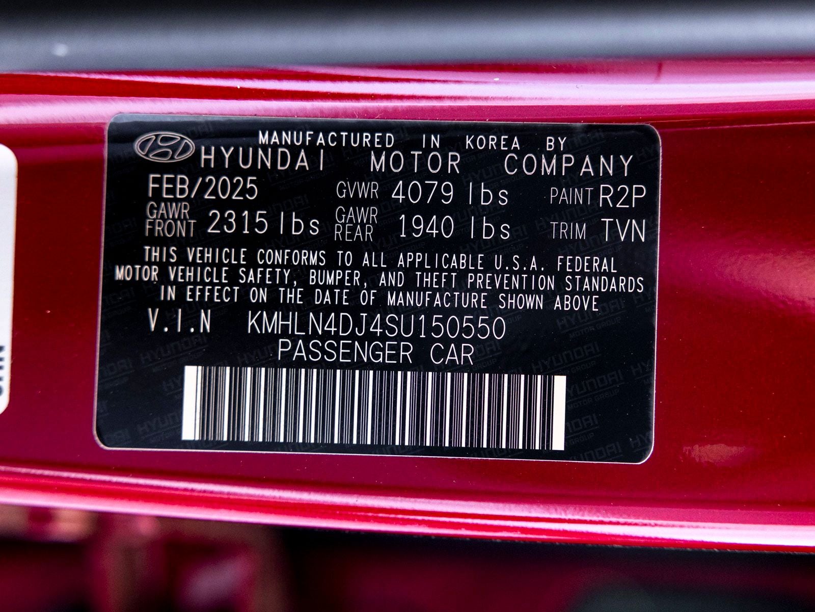 2025 Hyundai ELANTRA HYBRID Limited