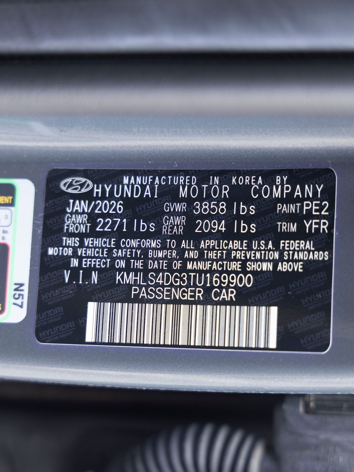 2026 Hyundai ELANTRA SEL Sport