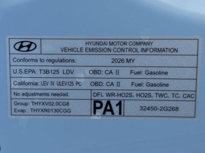 2026 Hyundai ELANTRA N Base