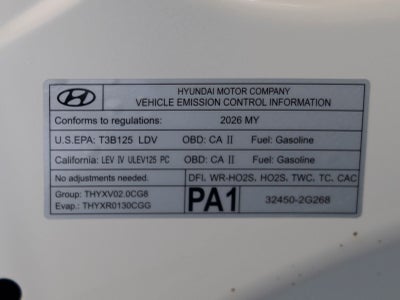 2026 Hyundai ELANTRA N Base