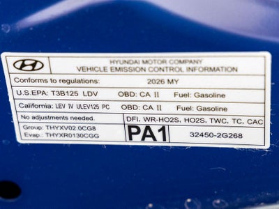 2026 Hyundai ELANTRA N Base