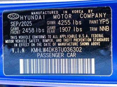 2026 Hyundai ELANTRA N Base