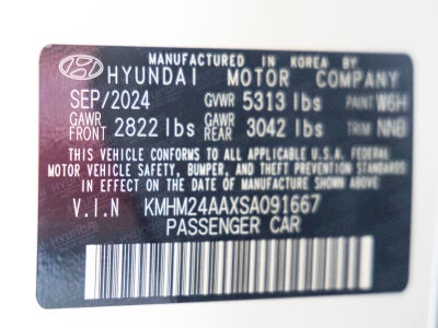 2025 Hyundai IONIQ 6 SE