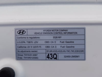 2026 Hyundai VENUE SE