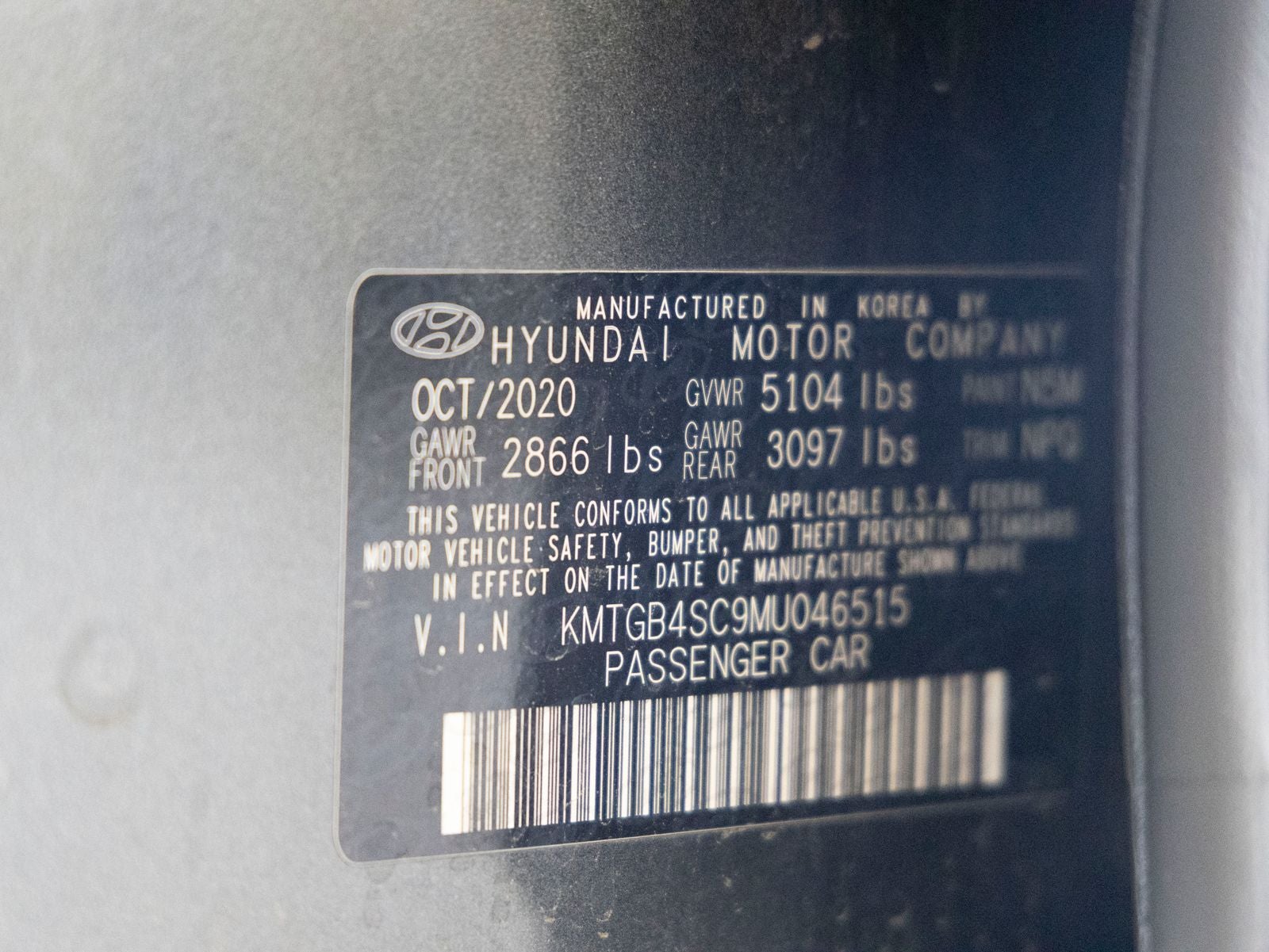 2021 Genesis G80 2.5T