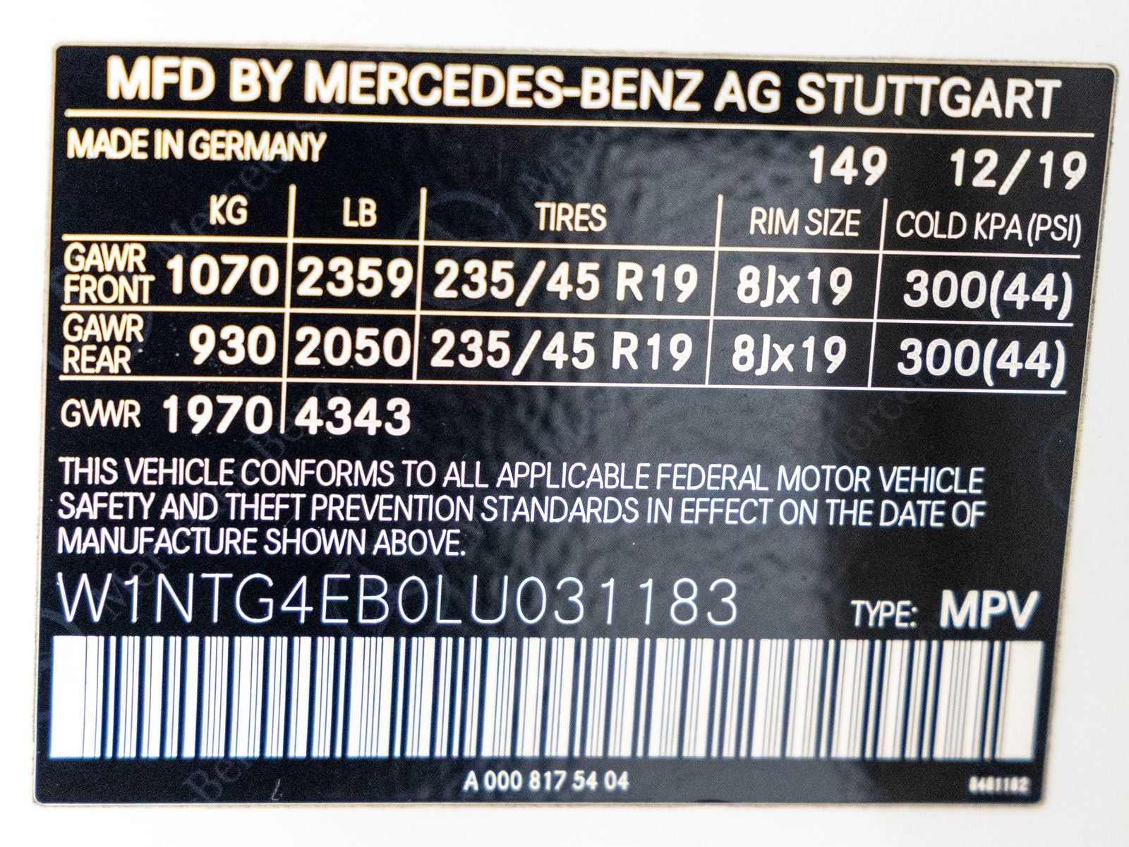 2020 Mercedes-Benz GLA GLA 250